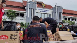 Surabaya Kirim Kendaraan Berat dan Logistik Pasca Penanganan Erupsi Gunung