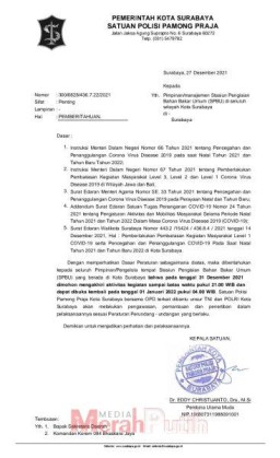 Dilarang Buka SPBU Harus Tutup Pukul 21.00 WIB Saat Malam Tahun Baru 2022