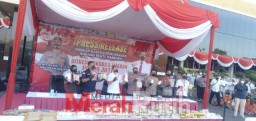 Ratusan Barang Bukti Narkoba Dimusnahkan Polda Jatim