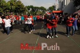 Begini Kemeriahan Giat Lomba Semarakkan Peringatan HUT ke-77 Kemerdekaan RI di Surabaya