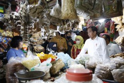 Jokowi Pastikan Harga Minyakita dan Beras Stabil