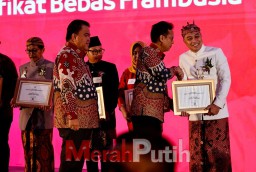 Surabaya Terima Sertifikat Bebas Frambusia dari Menkes