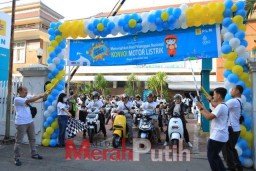 PLN Kenalkan Electrifying Lifestyle dan Konvoi 150 Motor Listrik