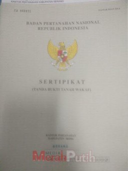 PTSL 2022,Surabaya Dapat 500 Sertifikat Tanah untuk Wiyung dan Babatan