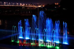 Bakal Dibuka Kembali Pesona Wisata Air Mancur Menari di Jembatan Suroboyo