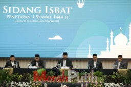 Tok, Pemerintah Tetapkan 1 Syawal 1444 H Jatuh pada Sabtu 22 April 2023