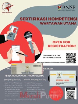 Ber-Sertifikasi Kompetensi Wartawan (SKW) BNSP, Cak Munif Siap Amanatkan Jurnalistik