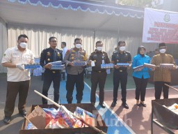 Barang bukti Sabu-Sabu seberat 11,5 Kilogram Dimusnahkan Kejari Surabaya