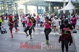 Meriahkan Hari Olahraga Nasional, Jackson Active dan Ladang Lima Hadirkan Zumba