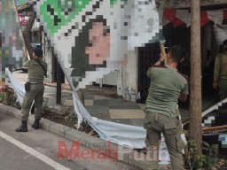 Operasi Penertiban APK saat Masa Tenang Pemilu 2024
