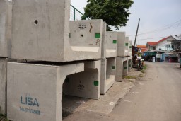 Perbaikan Saluran Air di Perkampungan Surabaya mencapai 75 Persen