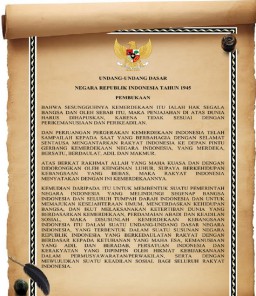 Re-Sakralisasi UUD 1945 ?