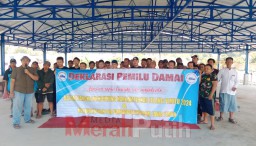 Driver Tangki Air di Mojokerto Deklarasi Damai Pilkada Jatim 2024