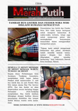Tambah Bus Listrik dan 32 Feeder Wira Wiri Diklaim Kurangi Kemacetan di Surabaya