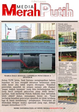 Warga Bale Hinggil Laporkan Pencurian 3 Spanduk