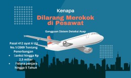 Ini Alasan Mengapa Larangan Merokok di Pesawat