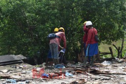 13 Bangunan Liar Berdiri di Tanah Aset BBWS Dibongkar