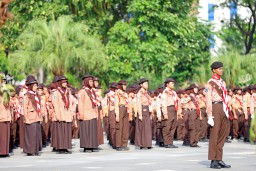 Sosiolog Apresiasi Gerakan Pramuka Garuda Surabaya, Bakal Pecahkan Rekor MURI!