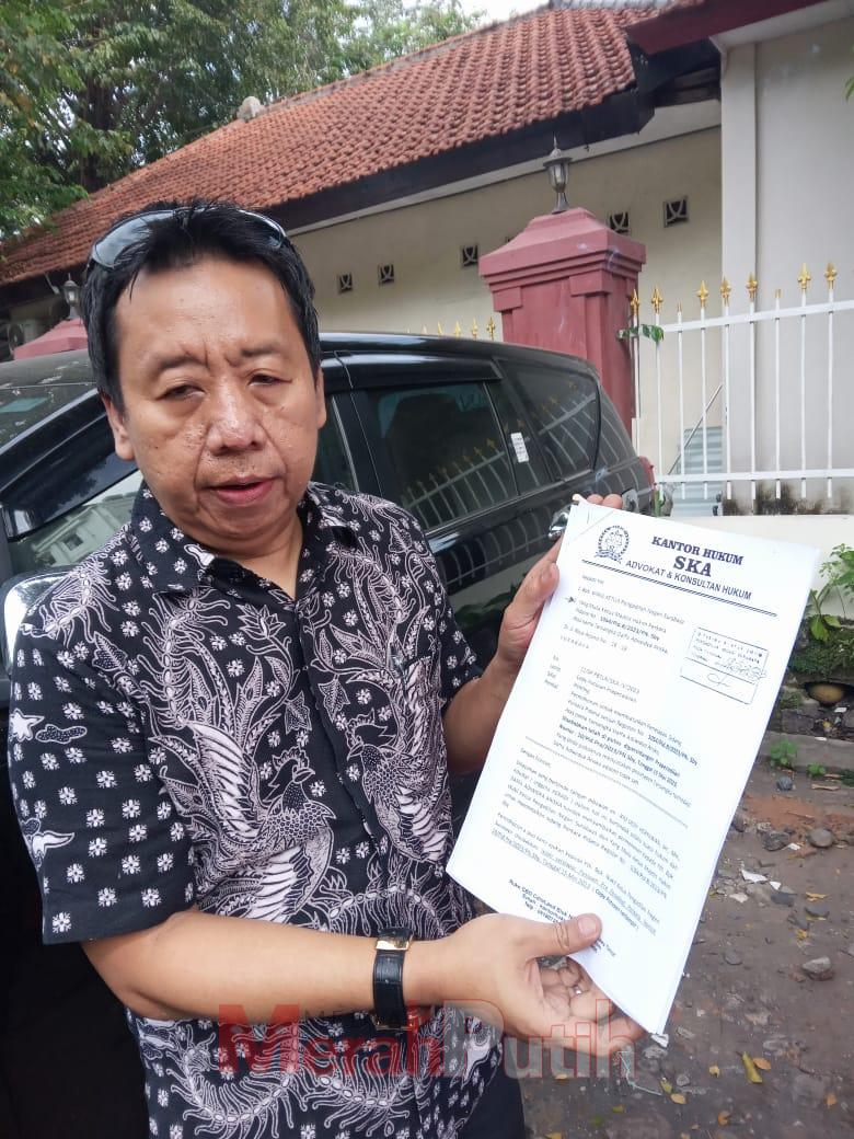 Penasihat hukum Rio D Heryawan mengajukan Praperadilan di Pengadilan Negeri (PN) Surabaya I MMP I Totok