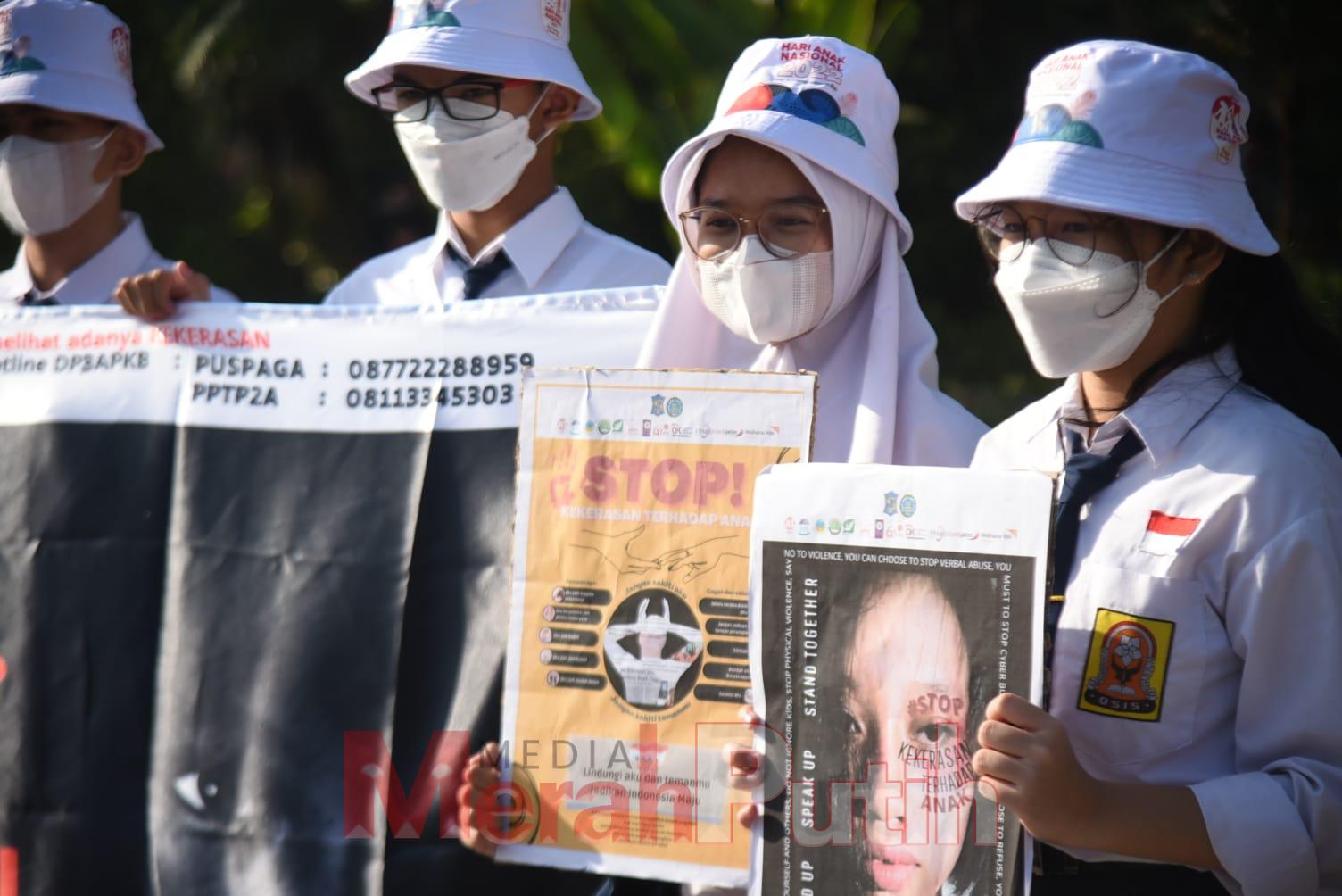 Kampanye stop kekerasan terhadap anak I foto I MMP I dok humas