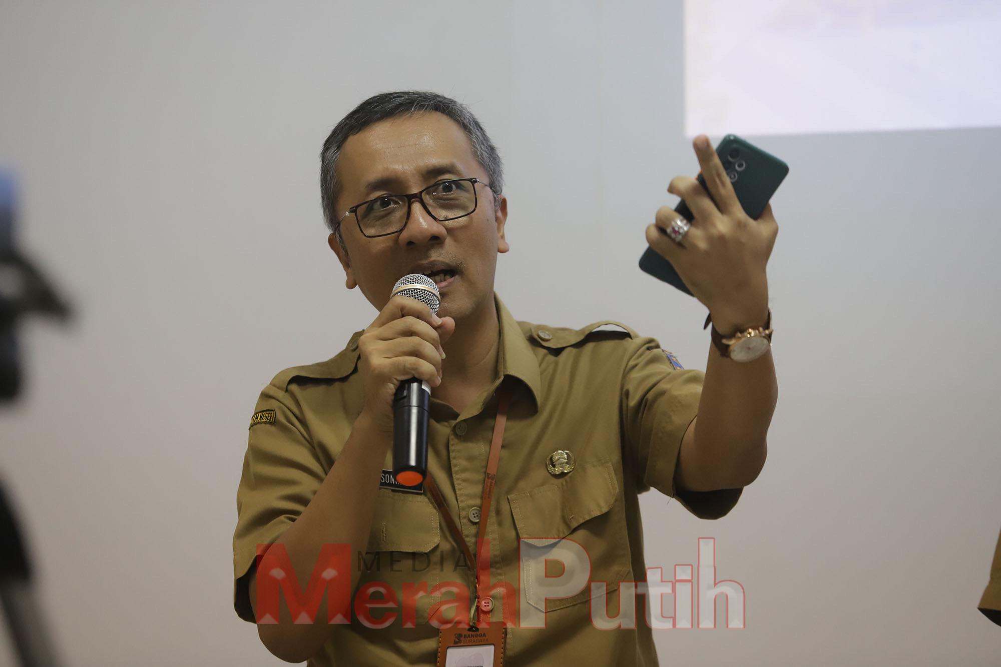 Kepala Dinas Kependudukan dan Pencatatan Sipil (Disdukcapil) Surabaya, Agus Iman Sonhaji I MMP I dok humas