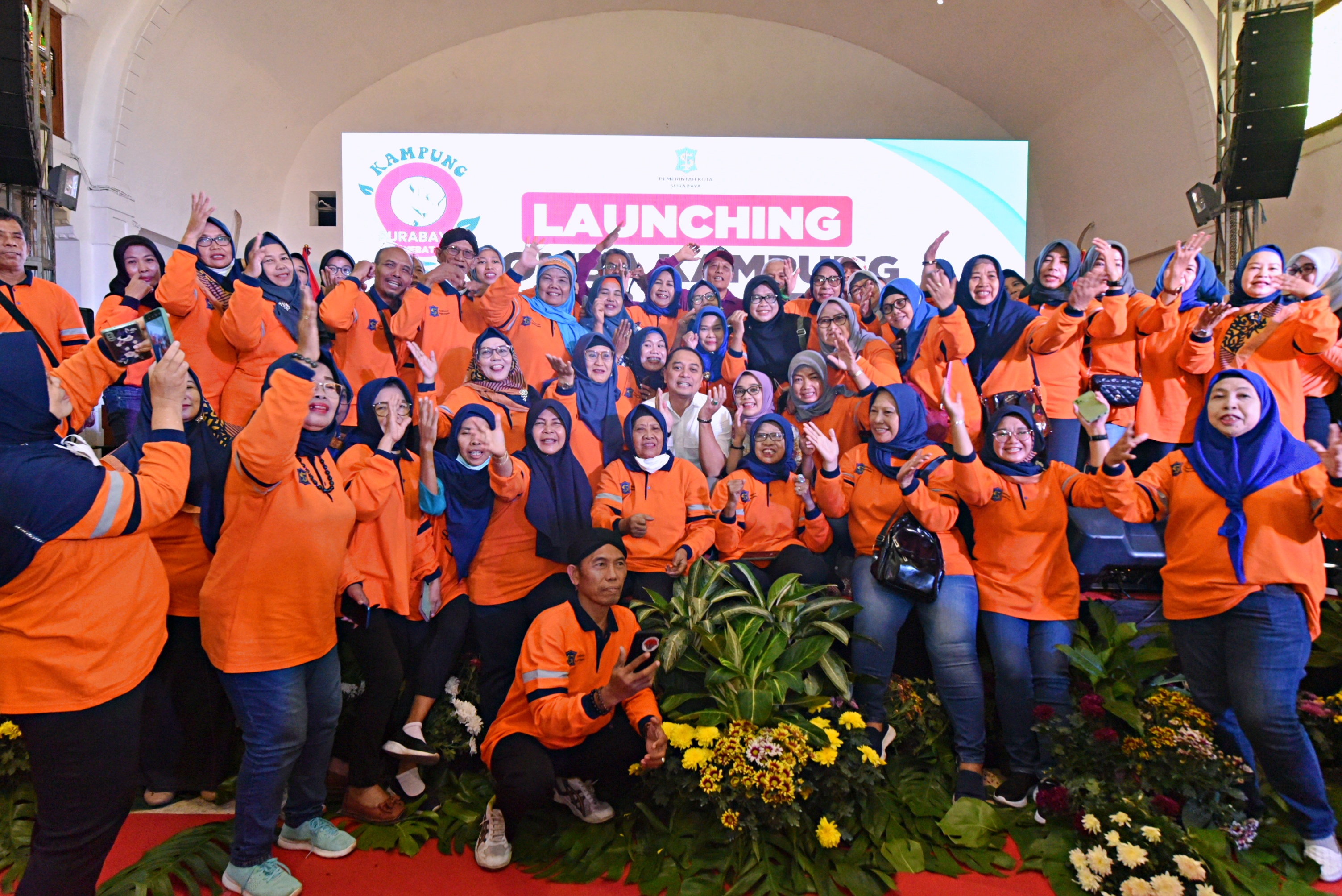 1.360 RW siap berkompetisi rebut juara lomba Kampung Surabaya Hebat