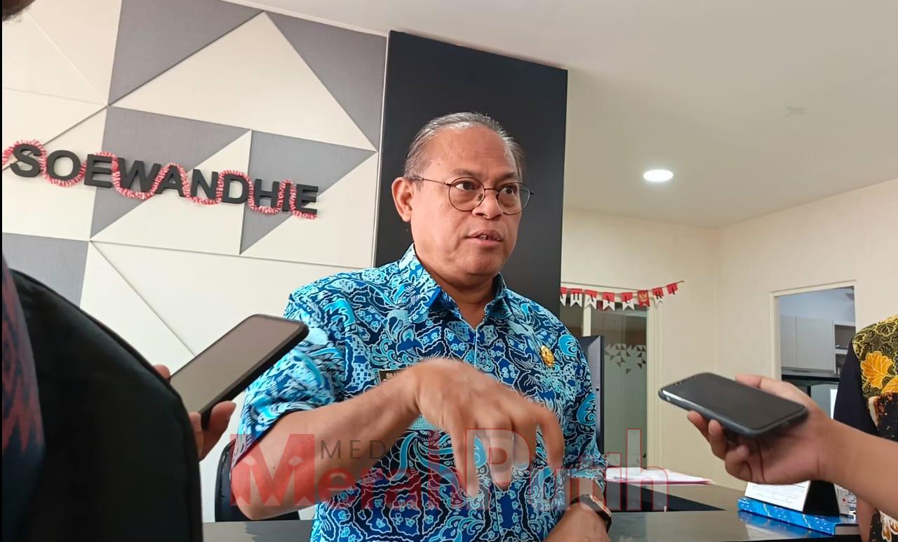 Direktur Utama RSUD dr M Soewandhie Kota Surabaya, dr Billy Daniel Messakh membenarkan kejadian hilangnya limbah 83 tajam (safety box) laboratorium milik rumah sakit I MMP I humas
