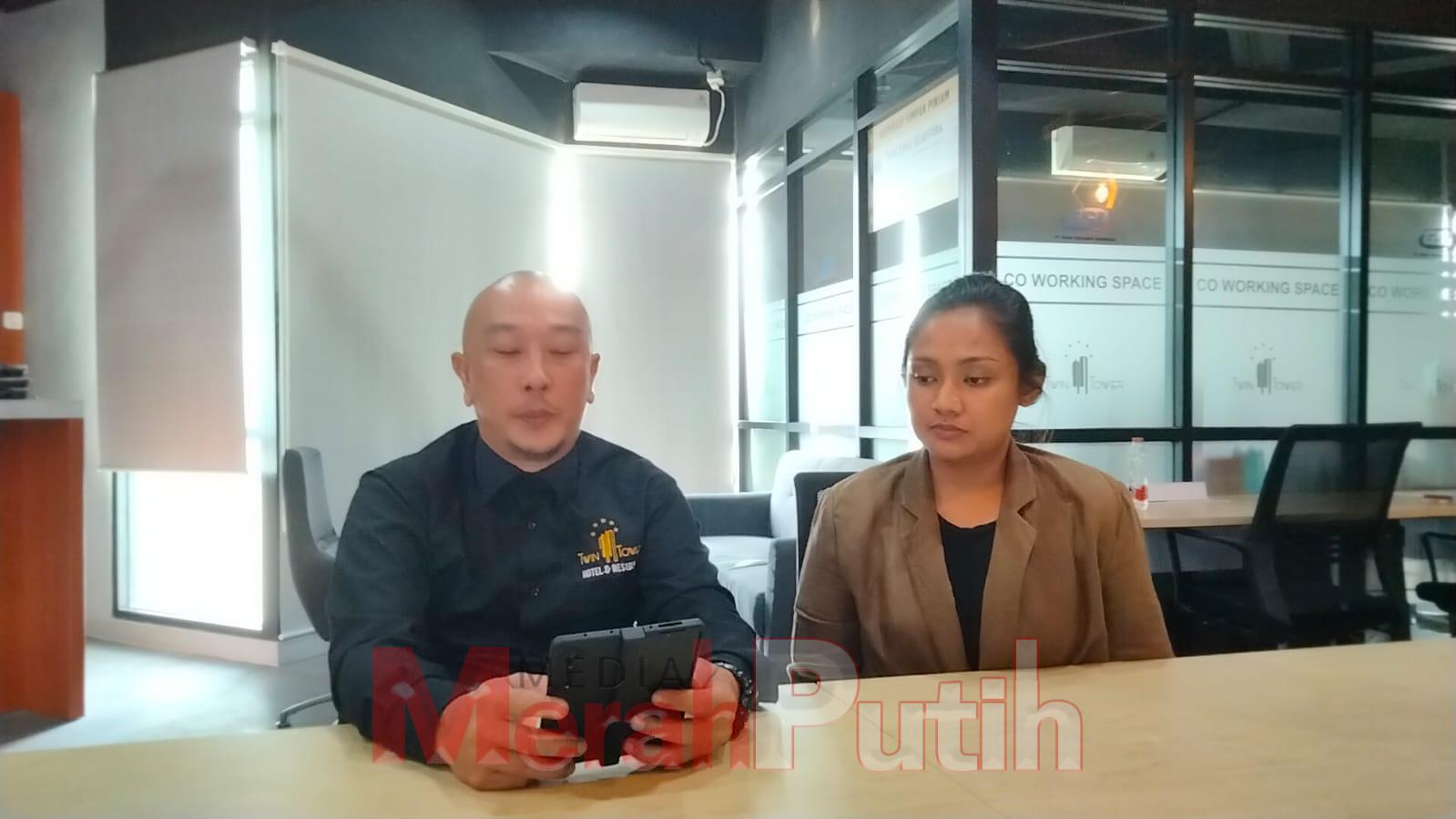 General Manager Hotel Twin Tower, Harry Yauwhannes melakukan klarifikasi terkait beberapa poin pemberitaan di beberapa media online yang menurutnya tidak sesuai kode etik Sabtu (16/09) I MMP 