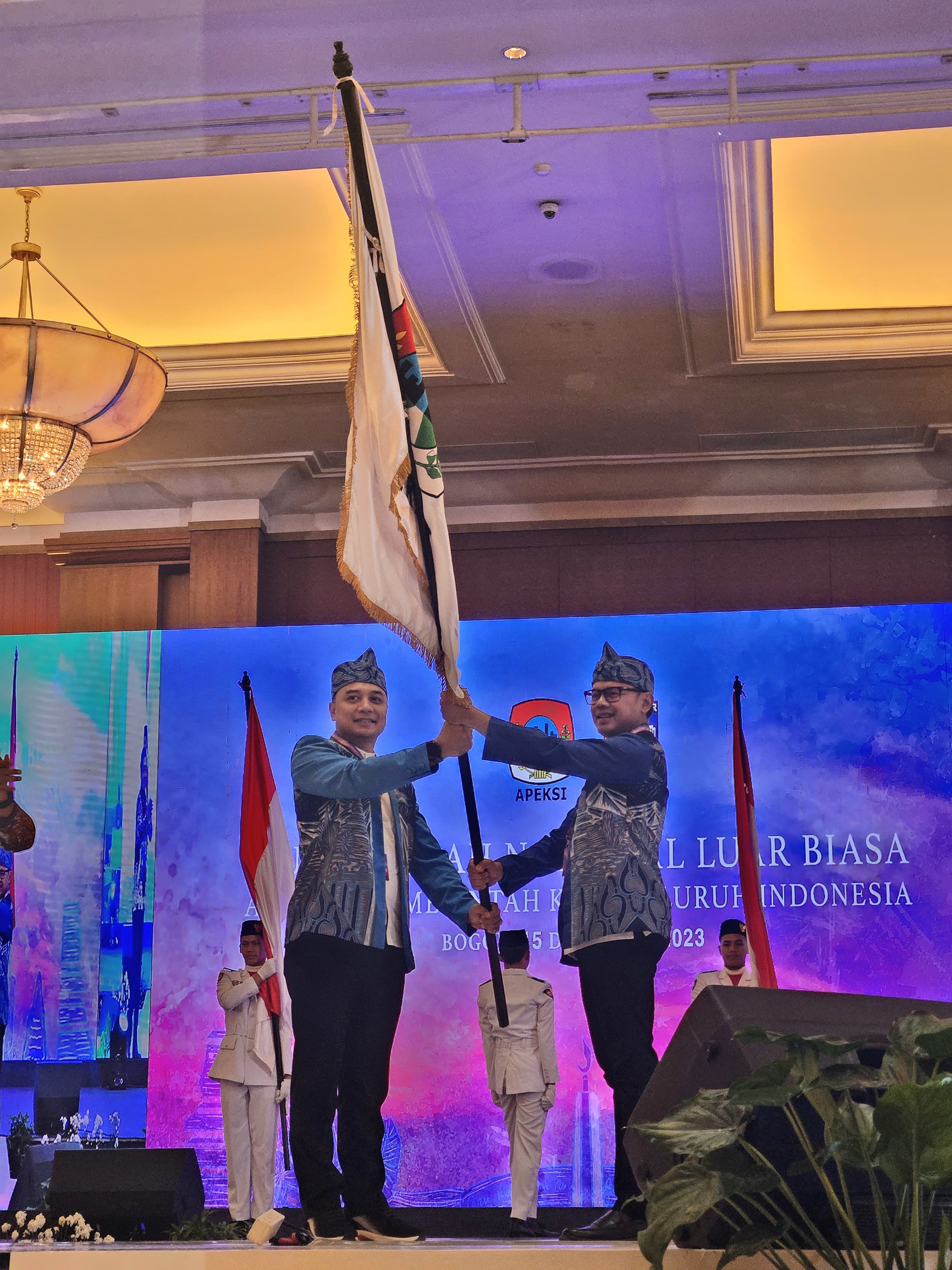 Setelah dinobatkan sebagai Ketua Dewan Pengurus APEKSI Eri Cahyadi siap melanjutkan program-program dari ketua dewan pengurus APEKSI sebelumnya