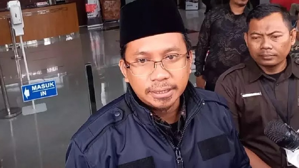 Bupati Sidoarjo Ahmad Muhdlor Ali usai menjalani pemeriksaan di gedung Merah Putih KPK, Jakarta, Jumat, (16/02) I Ist