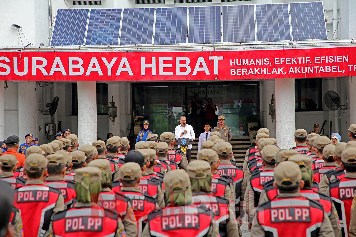 Satpol PP Surabaya juga intens melakukan operasi yustisi terhadap RHU di beberapa tempat. Yustisi dilakukan berdasarkan laporan masyarakat terhadap RHU yang masih beroperasi saat Ramadan dan menjual minuman beralkohol I MMP I dok