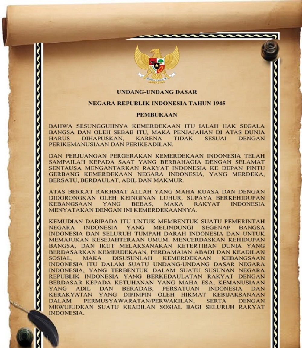 Masalah yang muncul adalah ketika ada semangat untuk kembali ke UUD 1945 naskah asli, sebenarnya bukan kemajuan dalam bidang ketatanegaraan yang akan kita alami. Tetapi justru kemunduran yang akan kita alami I MMP I ilustrasi I ist