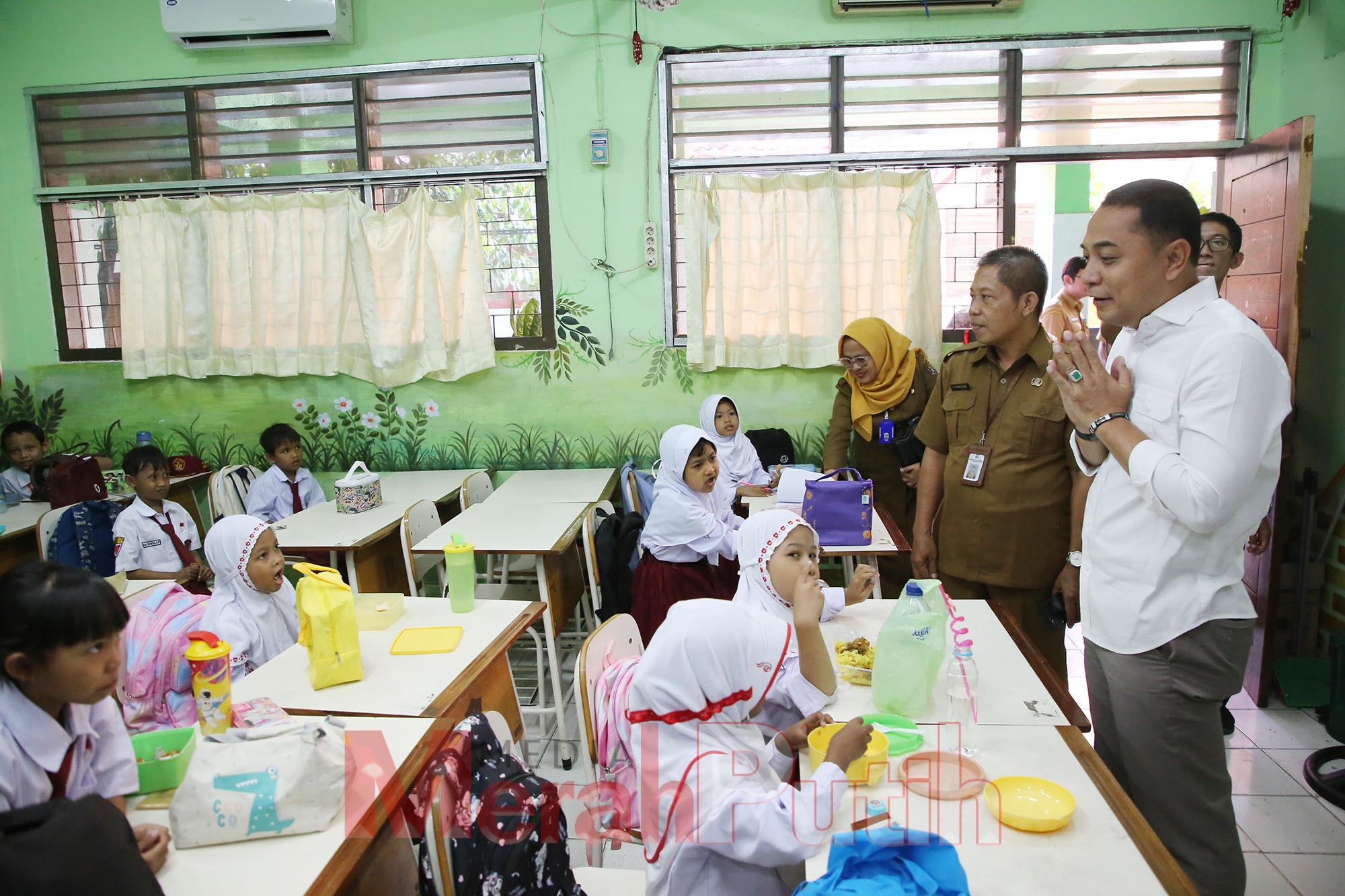 Wali Kota Eri Cahyadi menekankan pentingnya peran sekolah dalam menjaga kualitas gizi anak melalui jajanan yang dijual di kantin sekolah I MMP I dok pemkot