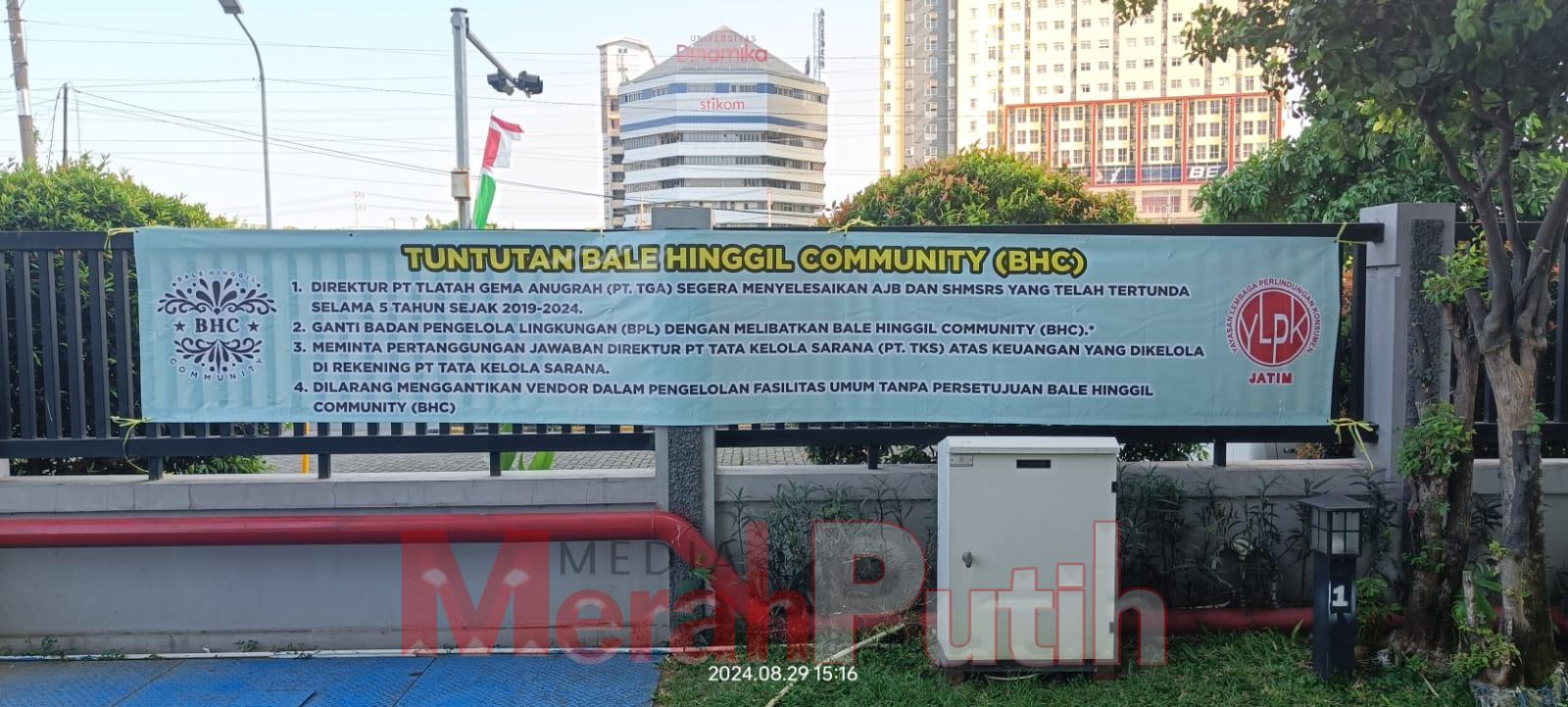 Warga Bale Hinggil Apartemen, Fanty melaporkan pencurian ini ke Sentra Pelayanan Kepolisian Terpadu (SPKT) Polsek Sukolilo pada Rabu (4/9/2024) malam I MMP I Antonius Andhika 