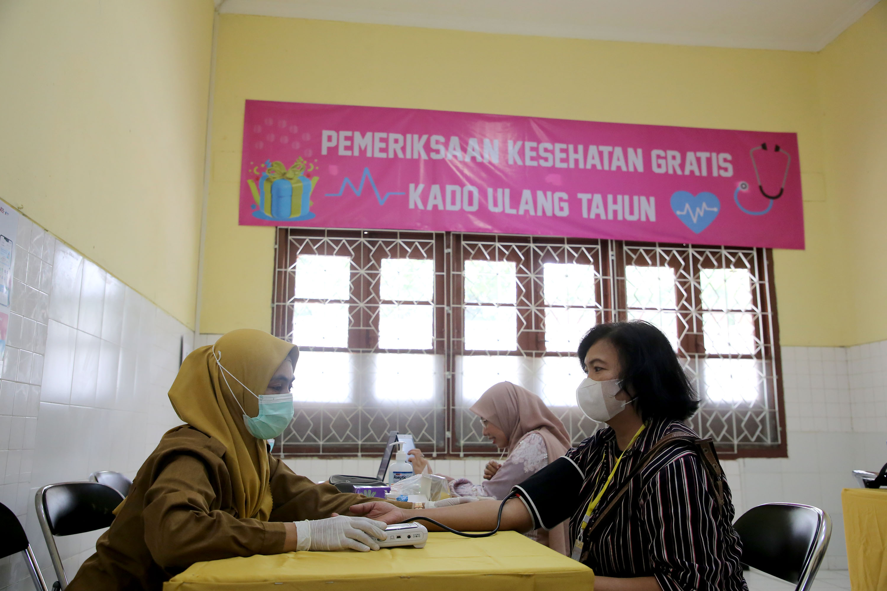 Program Pemeriksaan Kesehatan Gratis (PKG) Hari Ulang Tahun ini terbuka untuk seluruh warga yang memiliki KTP atau Kartu Keluarga (KK) Surabaya I MMP I dok pemkot