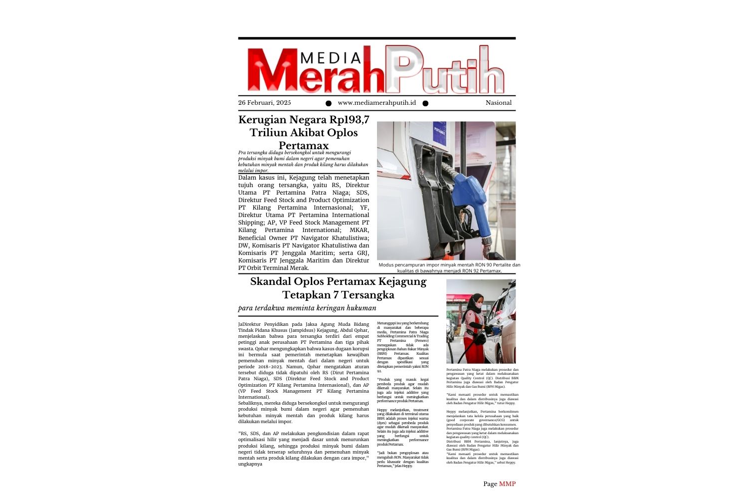 Beberapa kasus besar yang ditangi kejaksaan yakni dugaan korupsi Pertamina yang merugikan keuangan negara hingga Rp968,5 triliun, kasus korupsi PT Timah yang merugikan Rp300 triliun, kasus korupsi BLBI yang merugikan Rp138 triliun, kasus korupsi Duta Palm