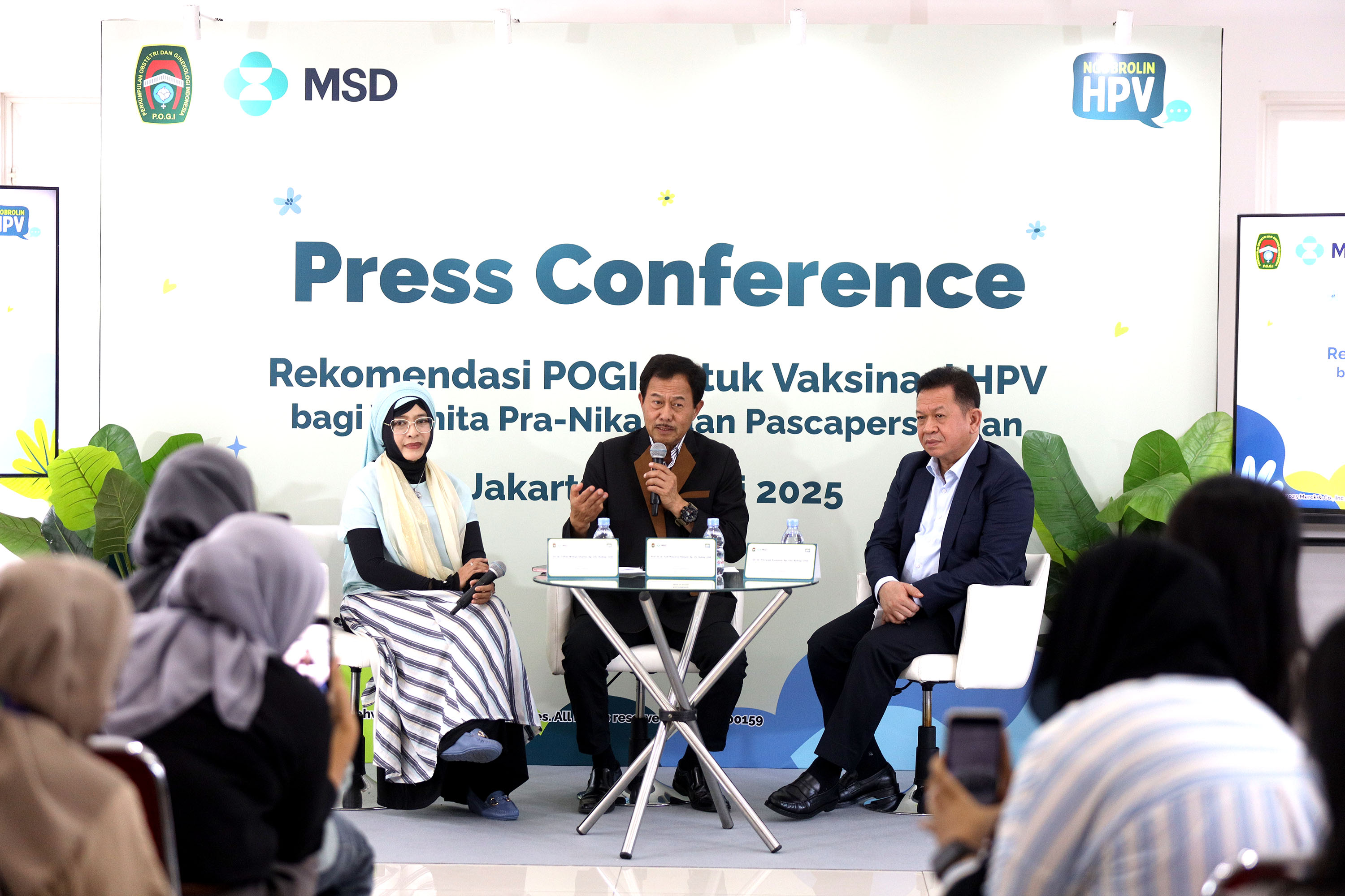 ilmiah terkini dan bertujuan untuk memperkuat pencegahan primer kanker serviks, yang merupakan jenis kanker terbanyak ketiga di Indonesia | MMP I Ist
