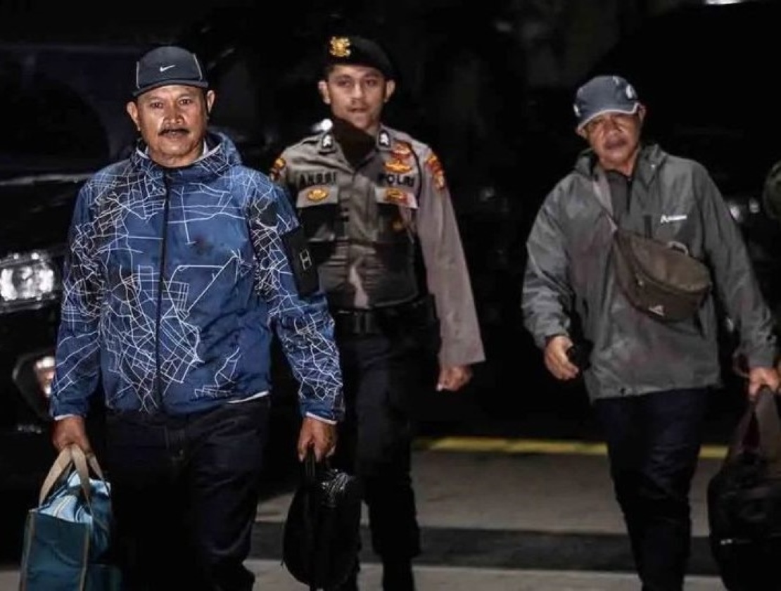 Wali Kota Madiun, Maidi saat tida di Gedung Merah Putih KPK, Jakarta, Senin (20/01) malam | MMP | Ist