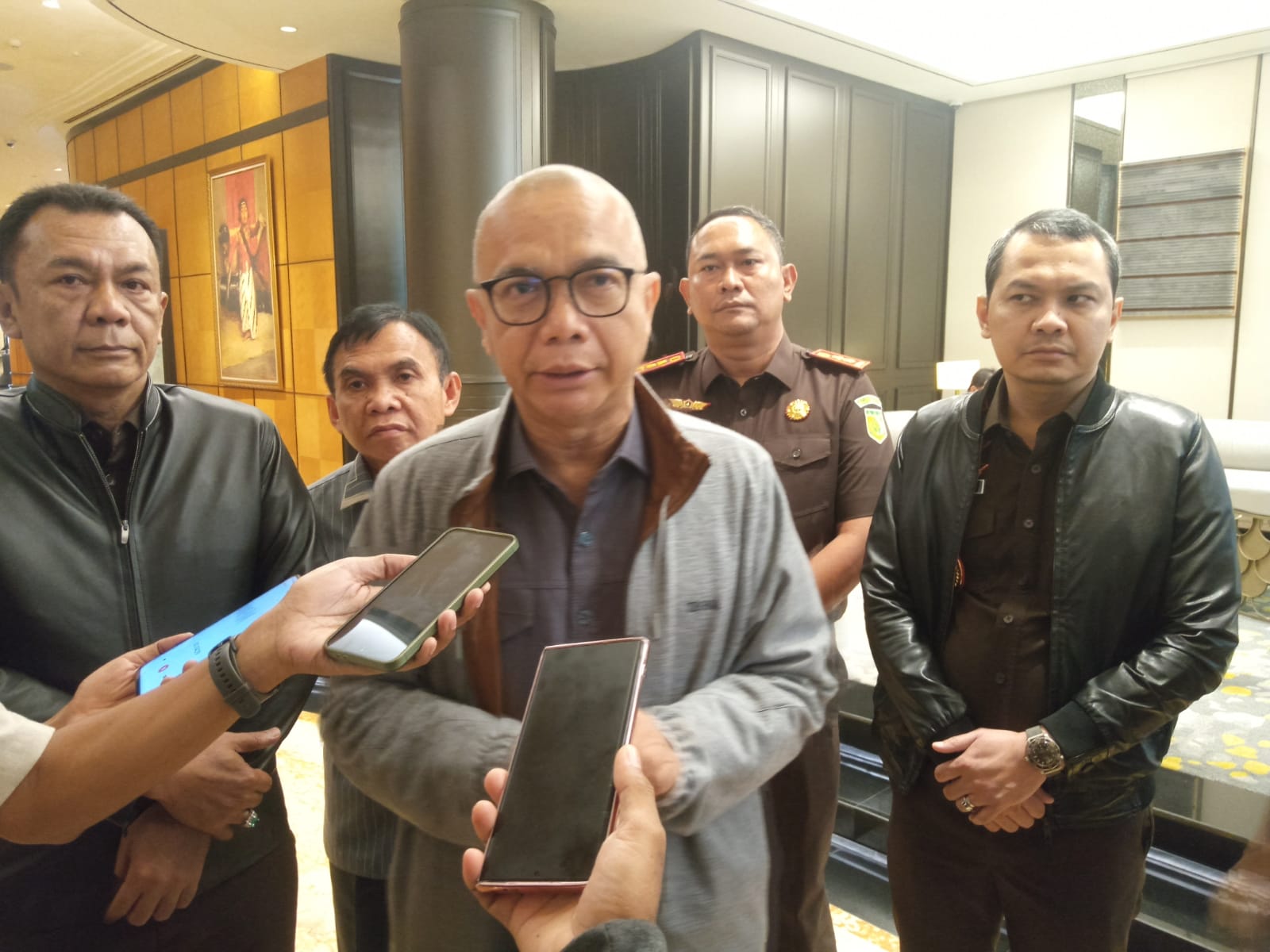 Jaksa Agung Muda Intelijen (Jamintel) Kejaksaan Agung, Reda Manthovani memastikan tidak ada ruang bagi oknum jaksa yang melanggar hukum di internal Kejaksaan.di Surabaya, Kamis (2/4) | MMP | Totok Prastio