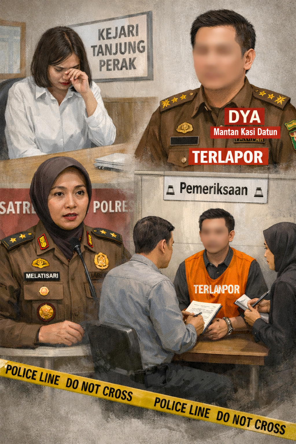 Korban seorang eks staf honorer berinisial ZF melaporkan ke Sentra Pelayanan Kepolisian Terpadu (SPKT) Polrestabes Surabaya pada 14 Juni 2024. Dalam laporannya, korban mengaku mengalami dugaan pelecehan seksual yang terjadi pada 13 dan 14 Juni 2024 lalu y