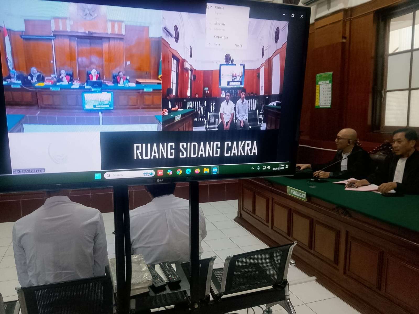 Transaksi terdakwa Rochmad membeli sabu sejak September 2025 hingga 16 Desember 2025, dengan total puluhan gram. Sabu dibeli melalui WhatsApp, dibayar lewat rekening, kemudian dipecah menjadi paket kecil untuk diedarkan | MMP | Totok Prastio
